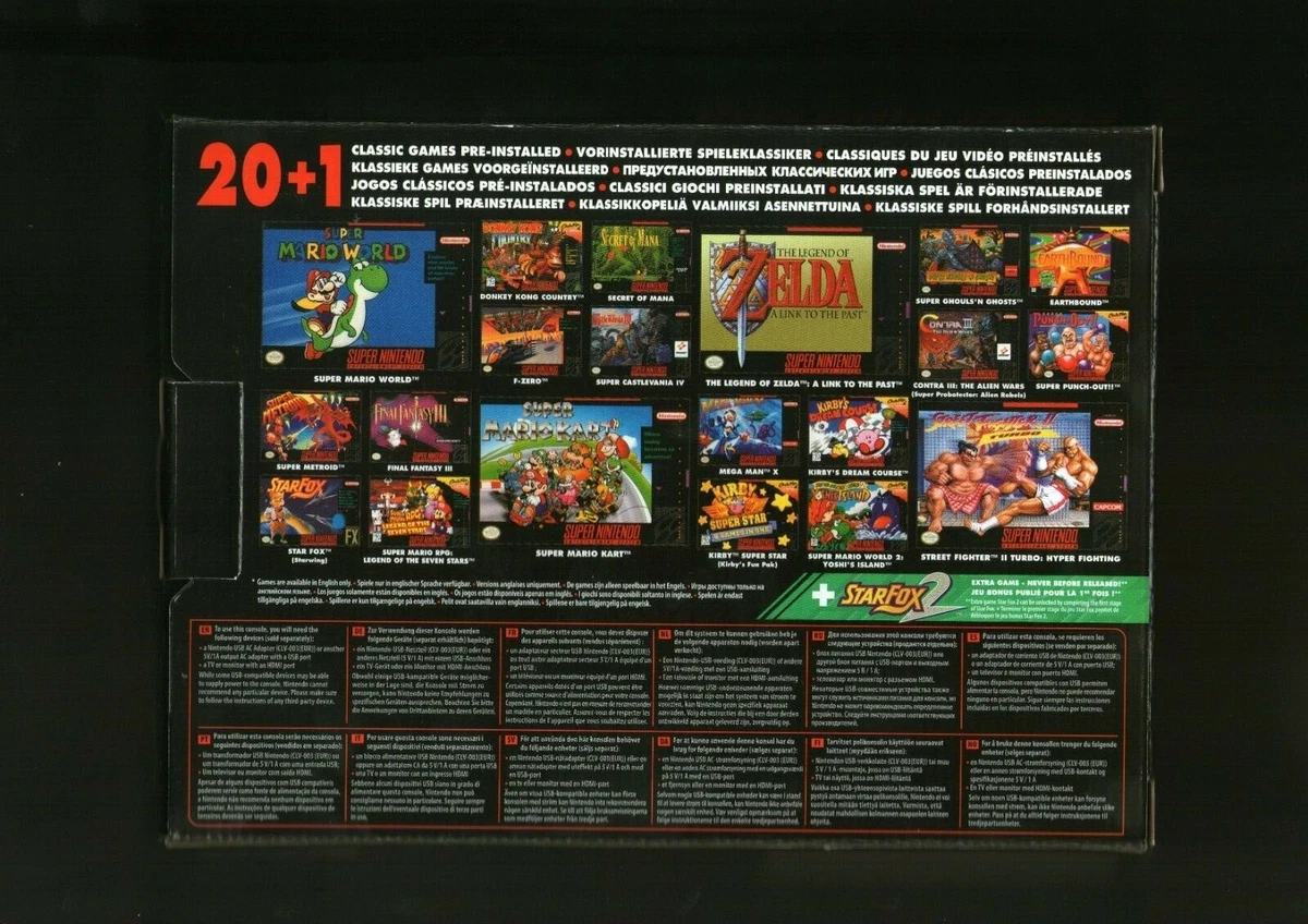 Super nintendo mini list of games deals