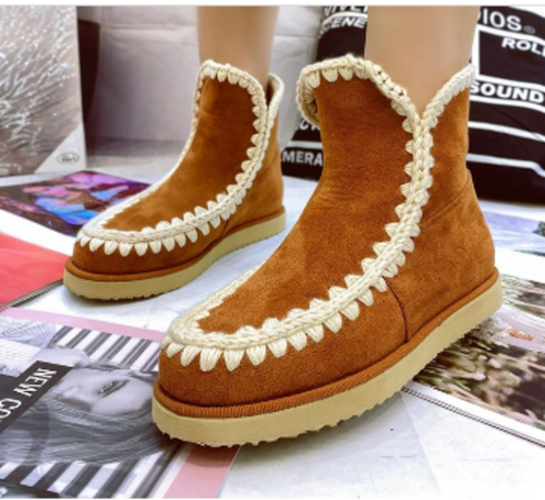Scarpe Donna Stivaletti eschimesi stivali donna con pelliccia scarponcini  caldi | eBay
