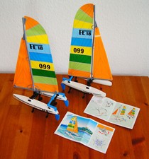 2x KATAMARAN Maxi-Ei Fast Shadow 1998 FE 18 komplett + BPZ Ferrero &Uuml;-Ei Rarit&auml;t!