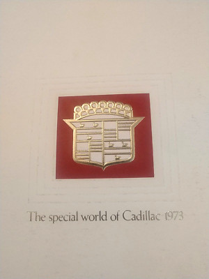 1973 Cadillac Brochure Sales Fleetwood Eldorado DeVille Special World Full Line