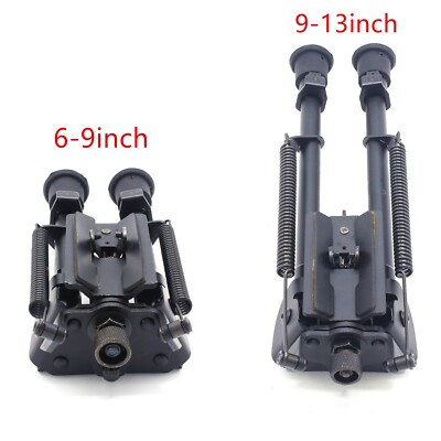 6,9inch Harris Rifle Bipod Heavy Duty Swivel 50 Degree Tilt-level