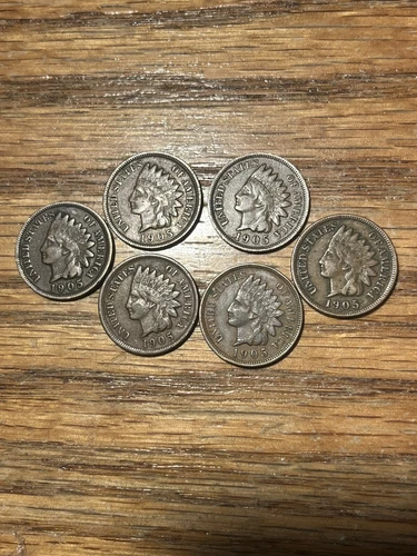 One Random -1905 Indian Head Cent!  VF+ Coin