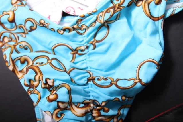 NUEVO RARO FONDO DE BIKINI BEACH BUNNY SWEET DREAMS AZUL XSMALL Foto 3 de 4