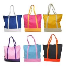 Ezprogear Heavy Duty Cotton Canvas Tote Reusable Grocery Shopping Bag 19"x16"