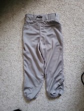 Franklin Gray Youth Baseball Softball Tball Pants Size Youth X-Small XS   