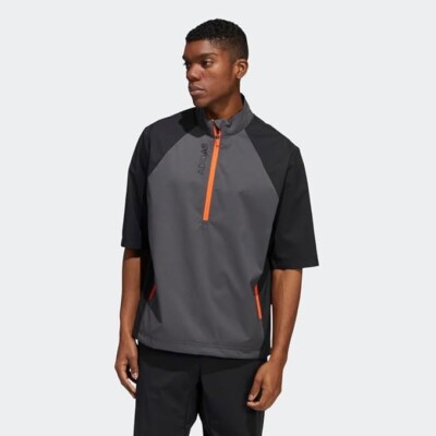 アディダス 貴重サンブル品 MODSコート polo sport M65 M51 Adidas Provisional Golf Jacket MENS S Short Sleeve Recycled Half