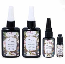 25g/60g Clear UV Resin Hard Type Glue Crystal Epoxy For DIY Resin Jewelry Making
