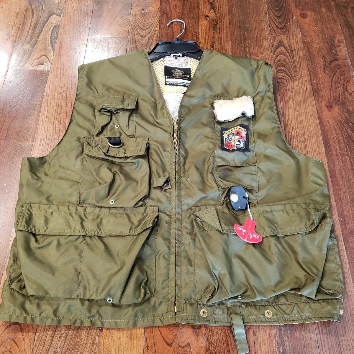 Stearns inflatable fishing vest discount
