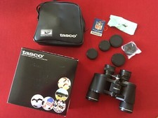 Vintage Rare Keebler NFL Tasco Zip Focus Binoculars Model 4000 7x35mm w/ Case