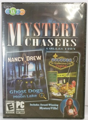 Video Game PC Mystery Chasers Collection Nancy Drew Ghost Dogs Moon Lake #7 NEW