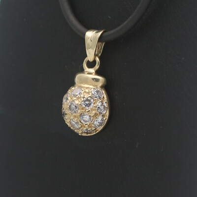 Anhänger 585 Gold 14 Karat Gelbgold Damen Goldschmuck Wert 370,-