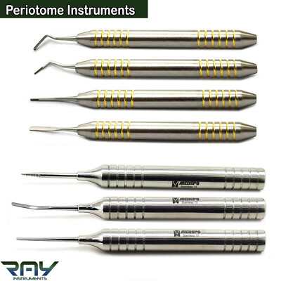 Dental Instruments Periotomes Flexible Periodontal Titanium Root Elevators
