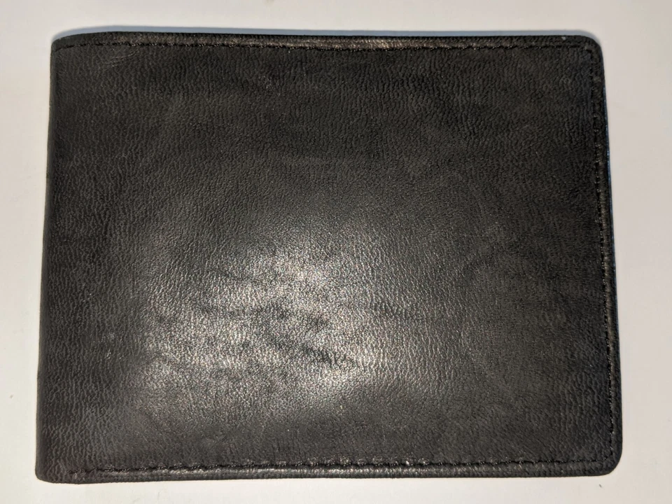 Van Heusen Leather Billfold Wallet, Black - Image 2 of 4
