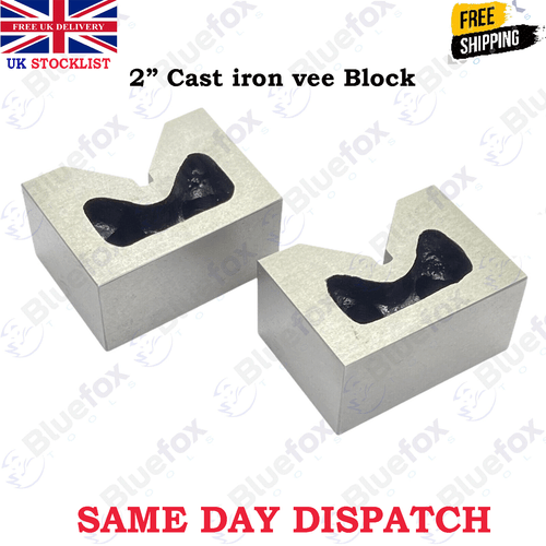 Juego de abrazaderas Precision Engineers Vee Blocks 2"" 3"" 4"" pulgadas - V Block Par a juego - Imagen 4 de 8