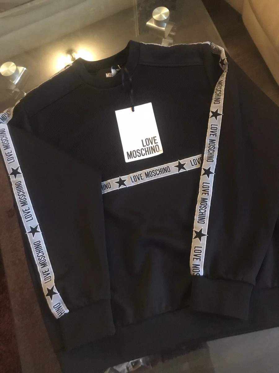 Side tape best sale sweatshirt