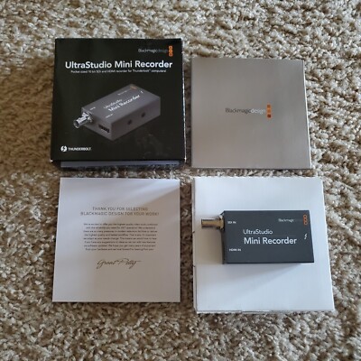 Blackmagic desing / UltraStudio / Mini Recorder / Used 