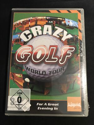 Crazy Golf World Tour - PC Win 98/Me/2000/XP - Neu & Originalverpackt @347