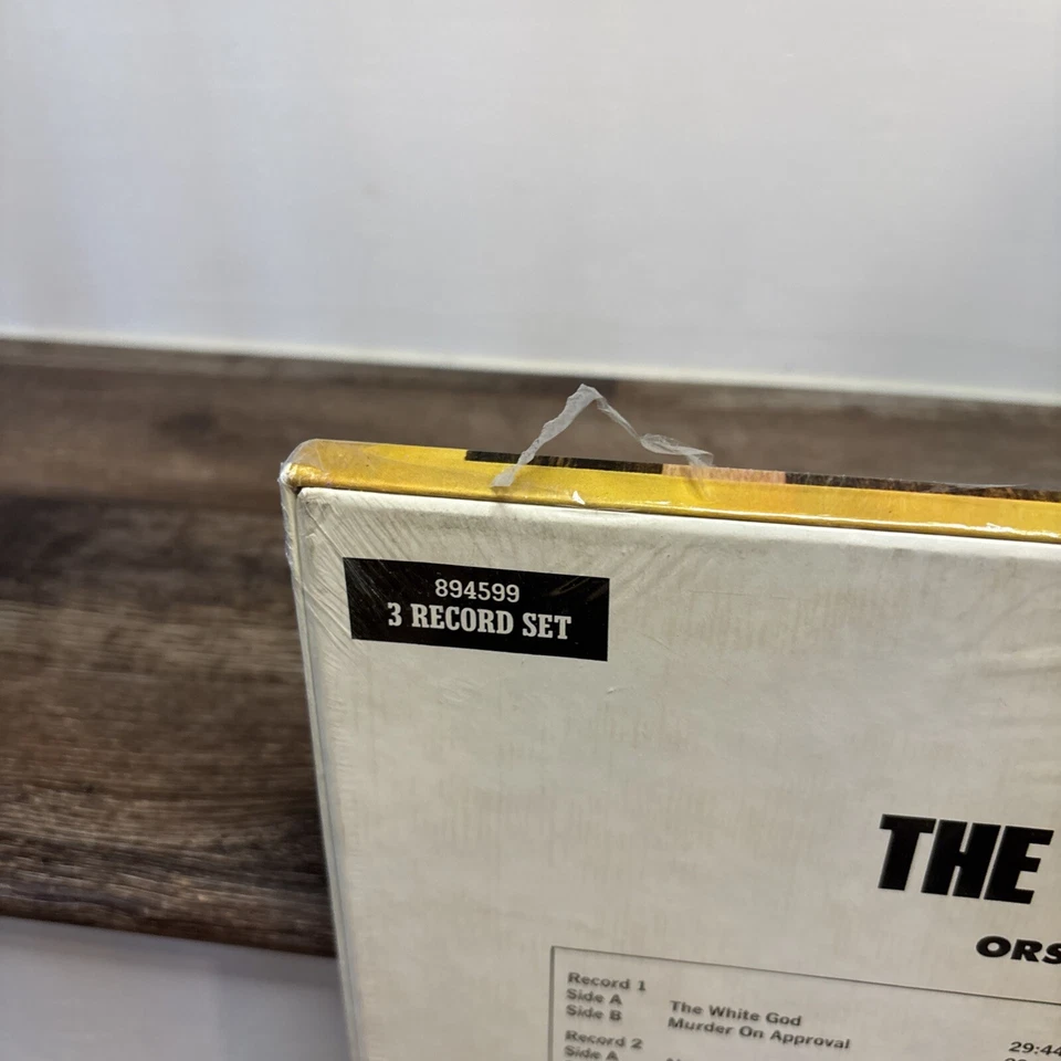 Orson Welles: The Shadow, 1976 Murray Hill 894599 - Radio 3 LPs (New Sealed) - Image 3 of 4