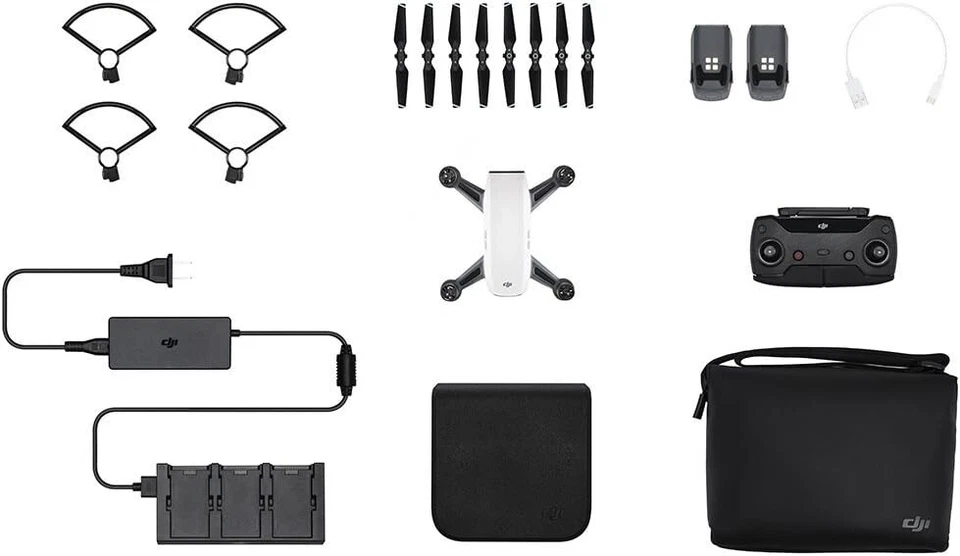 DJI Spark Fly More Combo Alpine White - Certified Refurbished - Image 2 of 4