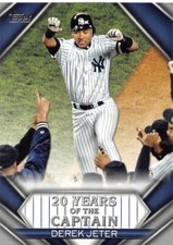 2020 Topps 20 Years Of The Captain #YOC01 Derek Jeter New York Yankees 🔥⚾🔥