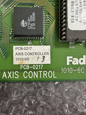 VIIsual FC盤 Fadal PCB-0217R 1010-6D X Y Z Axis Control Ship Please read