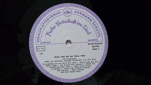 NIMM MICH BEI DER HAND, VATER *60er Jahre CHRISTLICHE VINYL LP*NM*HSW LABEL* - Bild 3 von 4