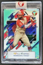 2025 Topps Pristine Willi Castro Refractor Aqua #/199 Twins