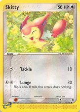 Skitty - 71/109 71/109 Ruby and Sapphire Pokemon 001355