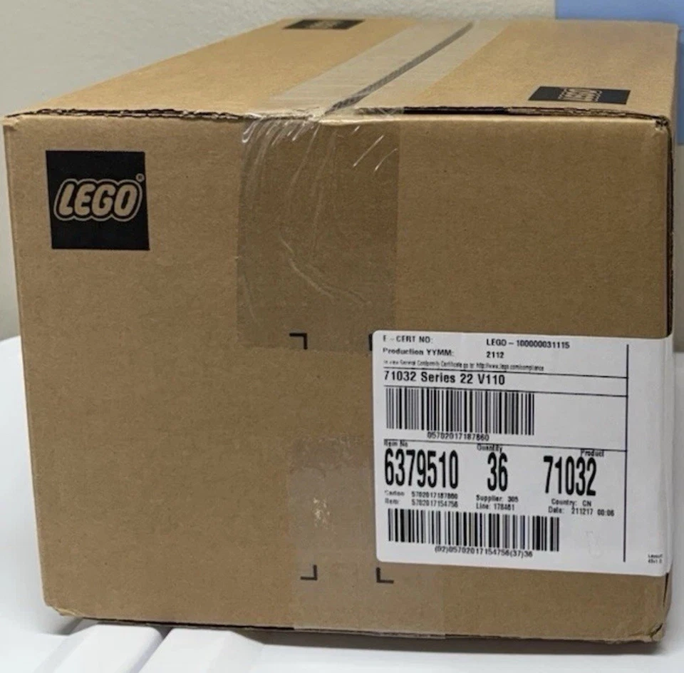 LEGO SERIE 22 Minifiguras Coleccionables 71032 - Caja Sellada De 36 Figuras Por Caja Foto 2 de 2