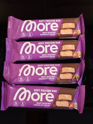 More Nutrition | Soft Protein Bar | 3er Bundle Milky Hazelnut Chocolate Cream