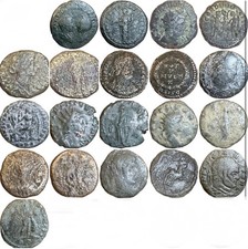 Lot Of 10 Wonderful Ancient Roman Coins 