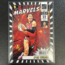 A'JA WILSON - 2025 WNBA Donruss Net Marvels #8 Las Vegas Aces - A'JA WILSON