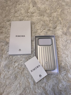 *AUTHENTIC*RIMOWA Aluminum iPhone 17 Pro max Case iPhone 17Pro max Color: Silver