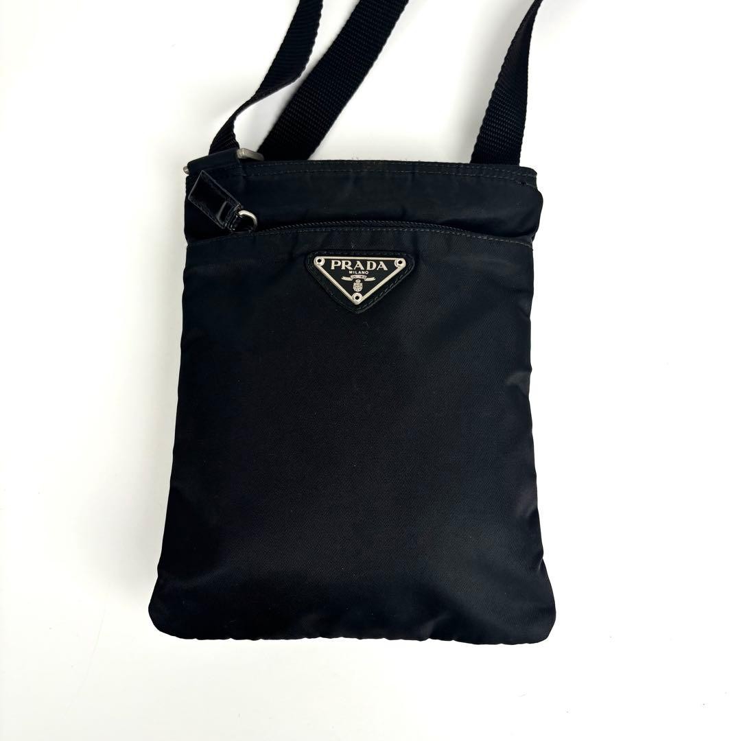 PRADA Mini Shoulder Bag Sacoche Nylon Leather thumbnail 2