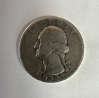 1932-P Washington Quarter 90% Silver - Average Circulated - First Year Key Date