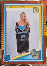 2025 Panini Donruss WNBA HAILEY VAN LITH RATED ROOKIE RED SHIMMER /399 SKY RC🔥