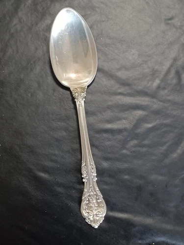 GORHAM STERLING SILVER KING EDWARD LARGE SERVING SPOON   8 3/8 in.