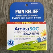 Arnica Montana, 30C, 3 Tubes, Approx. 80 Pellets Each 240 Total