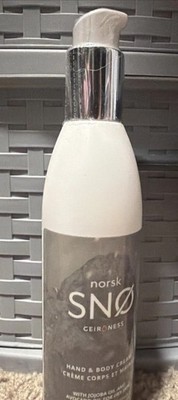 New Geir Ness Laila Norsk Sno Frozen In A Bottle Hand & Body Cream Lotion