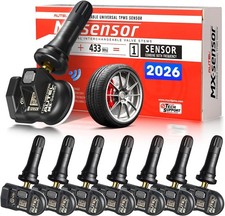 8pcs Autel TPMS Sensors 2in1 315MHz 433MHz TPMS Programmable Sensor for TS508WF
