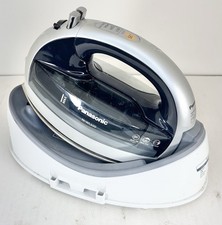 Panasonic NI-WL600 Cordless 360° Steam Iron w/ Charging Base Tested Works