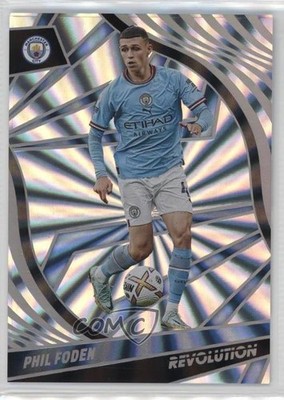 2022-23 Panini Revolution Premier League Sunburst 29/50 Phil Foden #170 0n0t