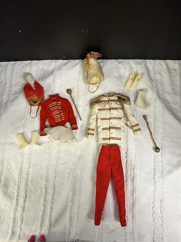 Vintage Ken And Barbie Drum Major Sets