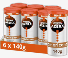 Image of NESCAFÉ Azera Americano Instant Coffee 140g (Pack of 6)