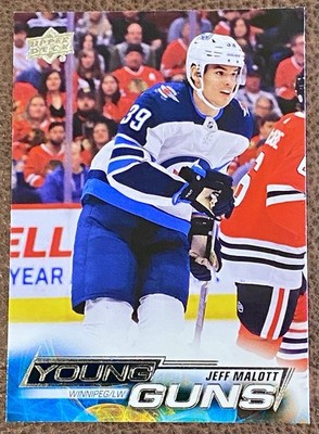 2022-23 UD SERIES 1 JEFF MALOTT YOUNG GUNS RC SP ROOKIE #247 Los Angeles Kings