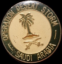 Pin's Operation Desert Storm