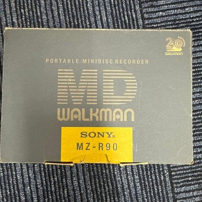 Sony MD Walkman MZ-R90 Portable MD Recorder Used