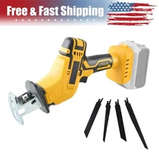 Cordless Reciprocating for Dewalt 20V Battery Brushless Power Recipro Saw Tool