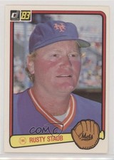 1983 Donruss Rusty Staub #350 0ve7