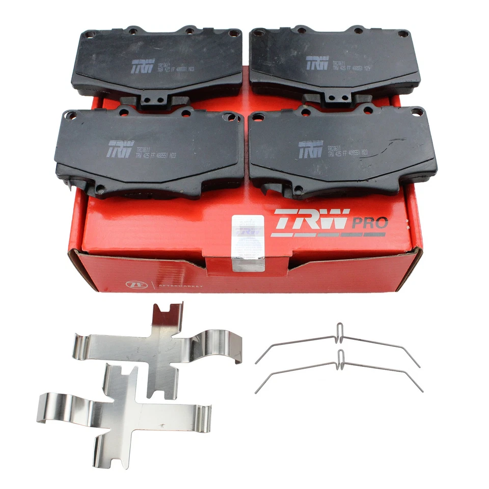 Juego de pastillas de freno de disco delanteras TRW TRC0611 Foto 4 de 4